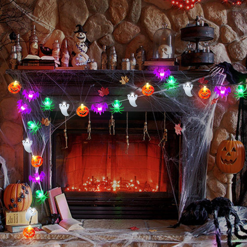 Battery operated outdoor halloween lights top